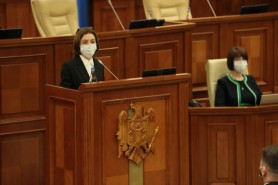 Discursul Maiei Sandu, la ședința de constituire a Parlamentului de legislatura a XI-a